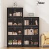 50QT Plastic Storage Bins with lids, Stackable Collapsible Storage Containers with Wheels, Closet Organizer and Storage Drawers, Clothes Storage...