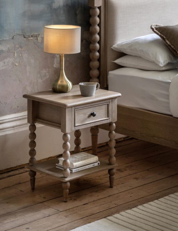 Artisan 1 Drawer Bedside Table