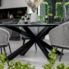 Aspen 6 Seater Garden Table and Chairs