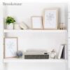 BROOKSTONE [2 PACK SET] Wicker Storage Basket, Boho Organization and Storage Container, Decorative Shelf Bin, Over the Toilet Paper Reserve,...