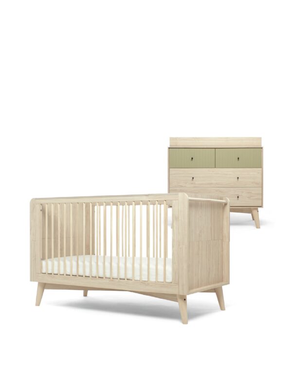 Coxley 2 Piece Cotbed Set with Dresser Coxley 2 Piece Cotbed Set with Dresser