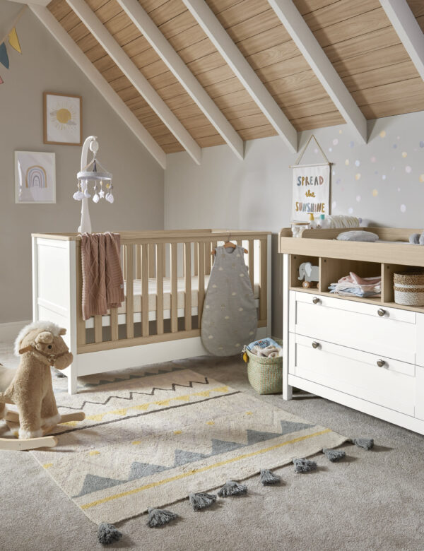 Harwell 2 Piece Cotbed Set with Dresser Harwell 2 Piece Cotbed Set with Dresser