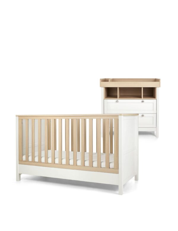 Harwell 2 Piece Cotbed Set with Dresser Harwell 2 Piece Cotbed Set with Dresser
