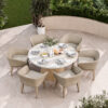 Jupiter 6 Seater Dining Set