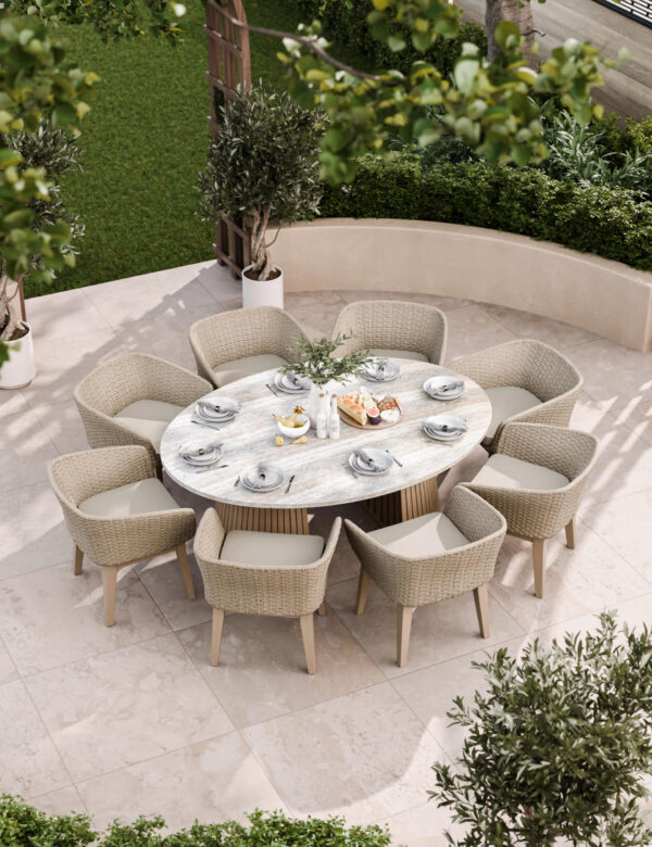 Jupiter 8 Seater Dining Set Jupiter 8 Seater Dining Set