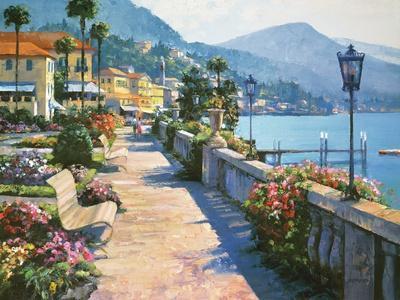 Bellagio Promenade - Wall Art Print, 16x12 Bellagio Promenade - Wall Art Print, 16x12
