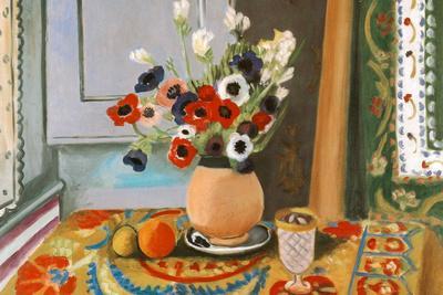 Henri Matisse Les Anemones Flowers - Wall Art Print, 36x24 Henri Matisse Les Anemones Flowers - Wall Art Print, 36x24