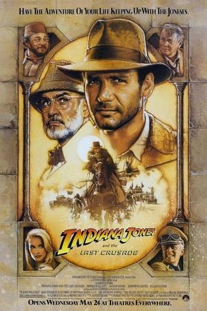 Indiana Jones and the Last Crusade - Poster, 24x36 Indiana Jones and the Last Crusade - Poster, 24x36