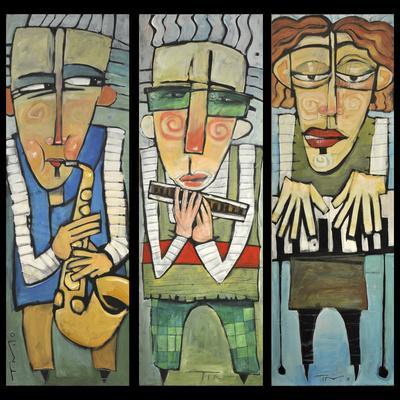 Jazz Trio - Giclee Print, 16x16 Jazz Trio - Giclee Print, 16x16