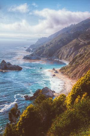 Misty Big Sur Coastline, California - Photographic Print, 12x18 Misty Big Sur Coastline, California - Photographic Print, 12x18