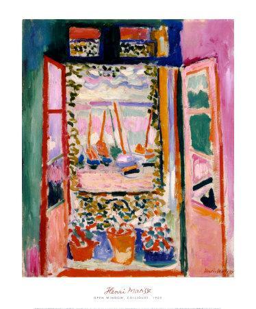 Open Window, Collioure, 1905 - Wall Art Print, 20x24 Open Window, Collioure, 1905 - Wall Art Print, 20x24