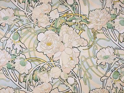 Peonies, 1897 - Giclee Print, 16x12 Peonies, 1897 - Giclee Print, 16x12