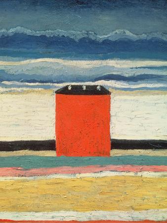 Red House, 1932 - Giclee Print, 12x16 Red House, 1932 - Giclee Print, 12x16
