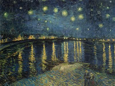 Starry Night over the Rhone, c.1888 - Giclee Print, 16x12 Starry Night over the Rhone, c.1888 - Giclee Print, 16x12