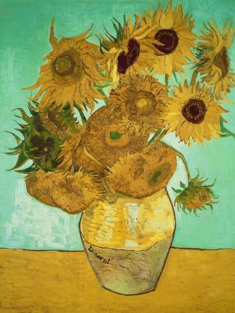 Sunflowers, c.1888 - Giclee Print, 12x16
