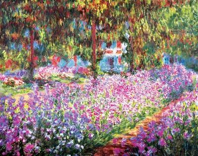 The Artist's Garden at Giverny, c.1900 - Wall Art Print, 14x11 The Artist's Garden at Giverny, c.1900 - Wall Art Print, 14x11