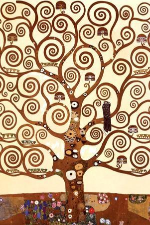 The Tree of Life, Stoclet Frieze, c.1909 (detail) - Poster, 24x36 The Tree of Life, Stoclet Frieze, c.1909 (detail) - Poster, 24x36