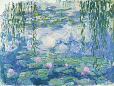Waterlilies, 1916-19 - Giclee Print, 24x18 Waterlilies, 1916-19 - Giclee Print, 24x18
