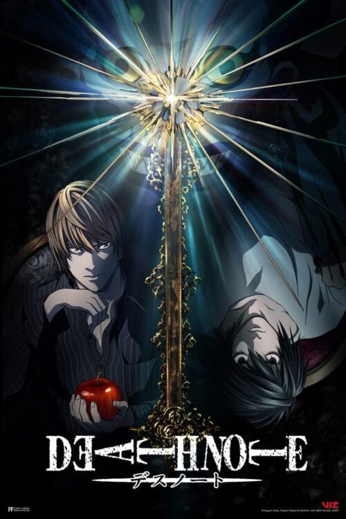 Death Note Poster Light Yagami Merch Anime Cool Wall Art Print Poster 12x18