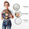 HK Studio Hippie Decor, Posters for Room Aesthetic - Botanical Wall Art, Record Decor, 4pcs 12"