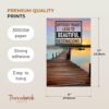 Motivational Posters Set of 6 - Colorful Inspirational Wall Art Prints 11x17 | Positive Affirmation Posters for Office, Bedroom, Home & Gym |...