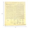 Our Amendments The Declaration of Independence, Authentic Replica Printed on Antiqued Genuine Parchment. 14" X 16", Ships in plastic collector's...